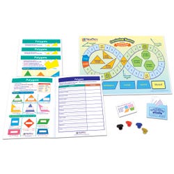 NewPath Learning Polygons Learning Center Game, Grades 3 to 5 1571203