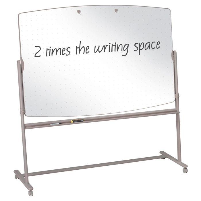 Quartet Reversible Total Erase Mobile Easel, 4 x 6 Feet