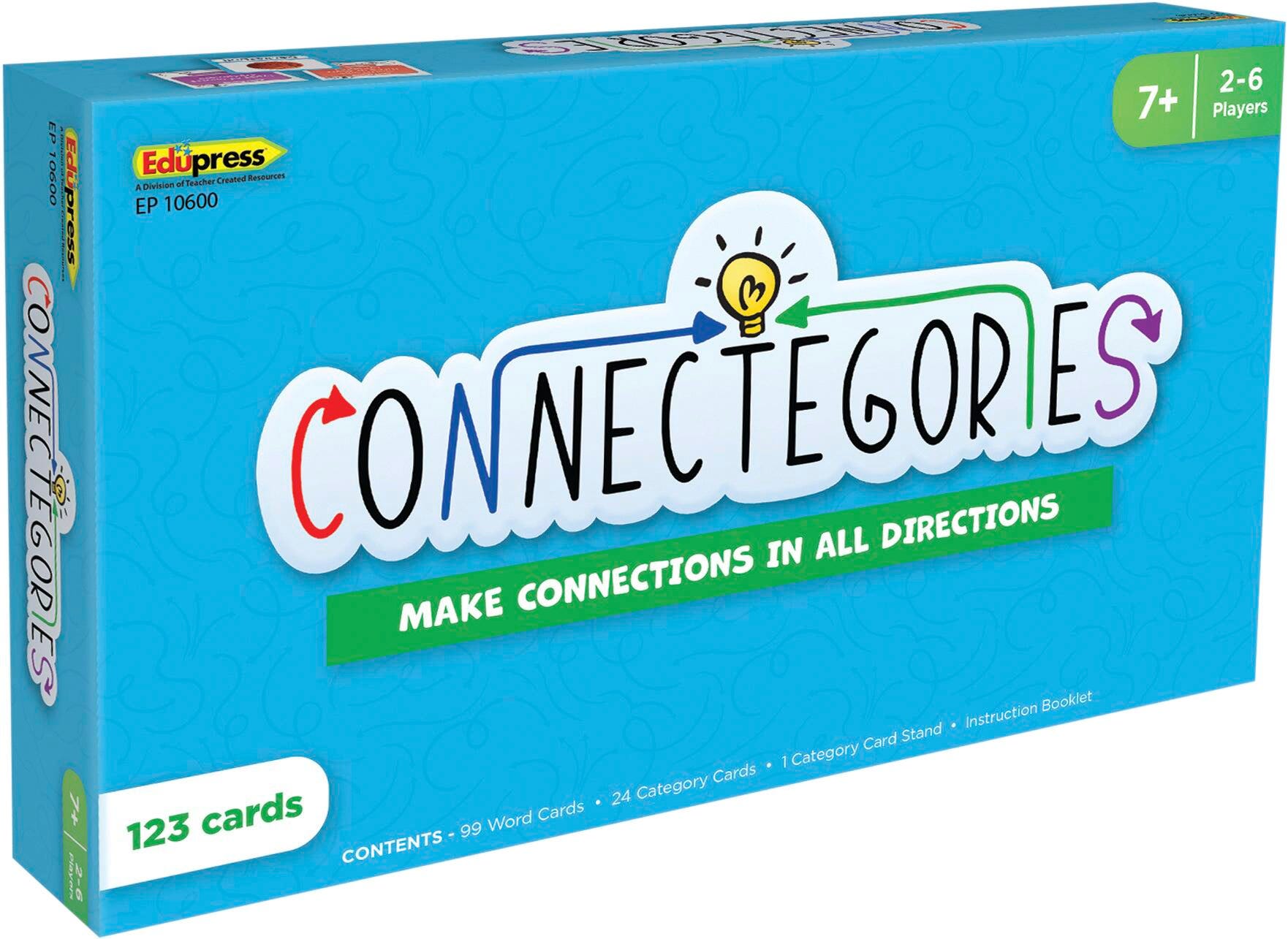 Image for Teacher Created Resources Connectegories Game, Ages 7 and Up from School Specialty