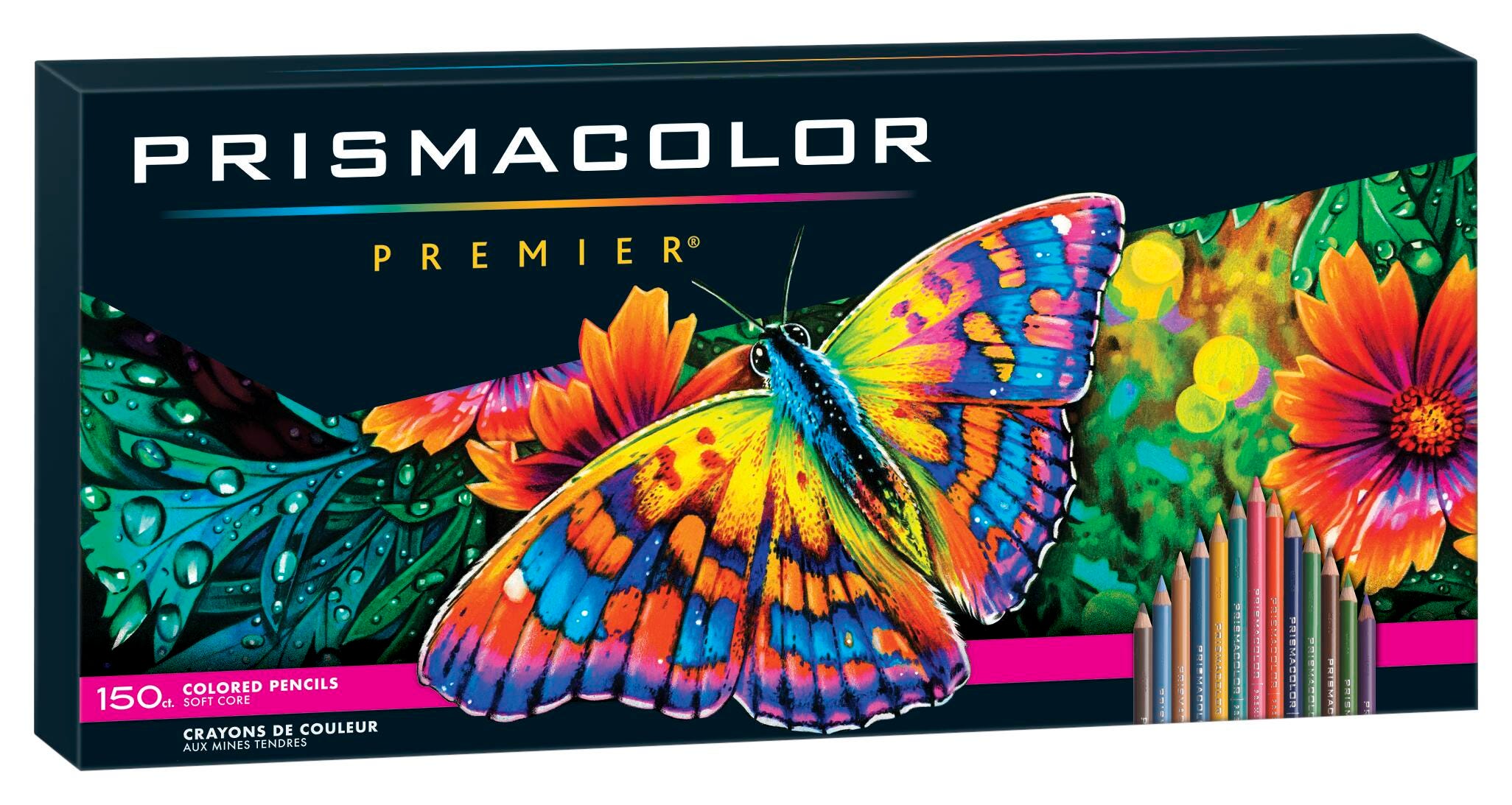 Prismacolor Premier Soft Core Colored Pencil Sets, Assorted Colors, Set of 150 1568642