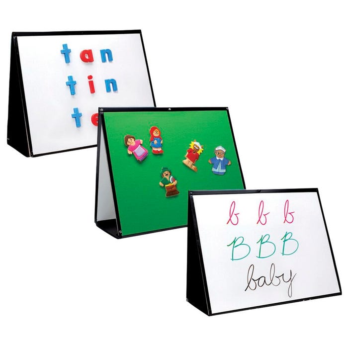 Educational Insights 3-in-1 Portable Easel, 20 x 20 x 15 Inches