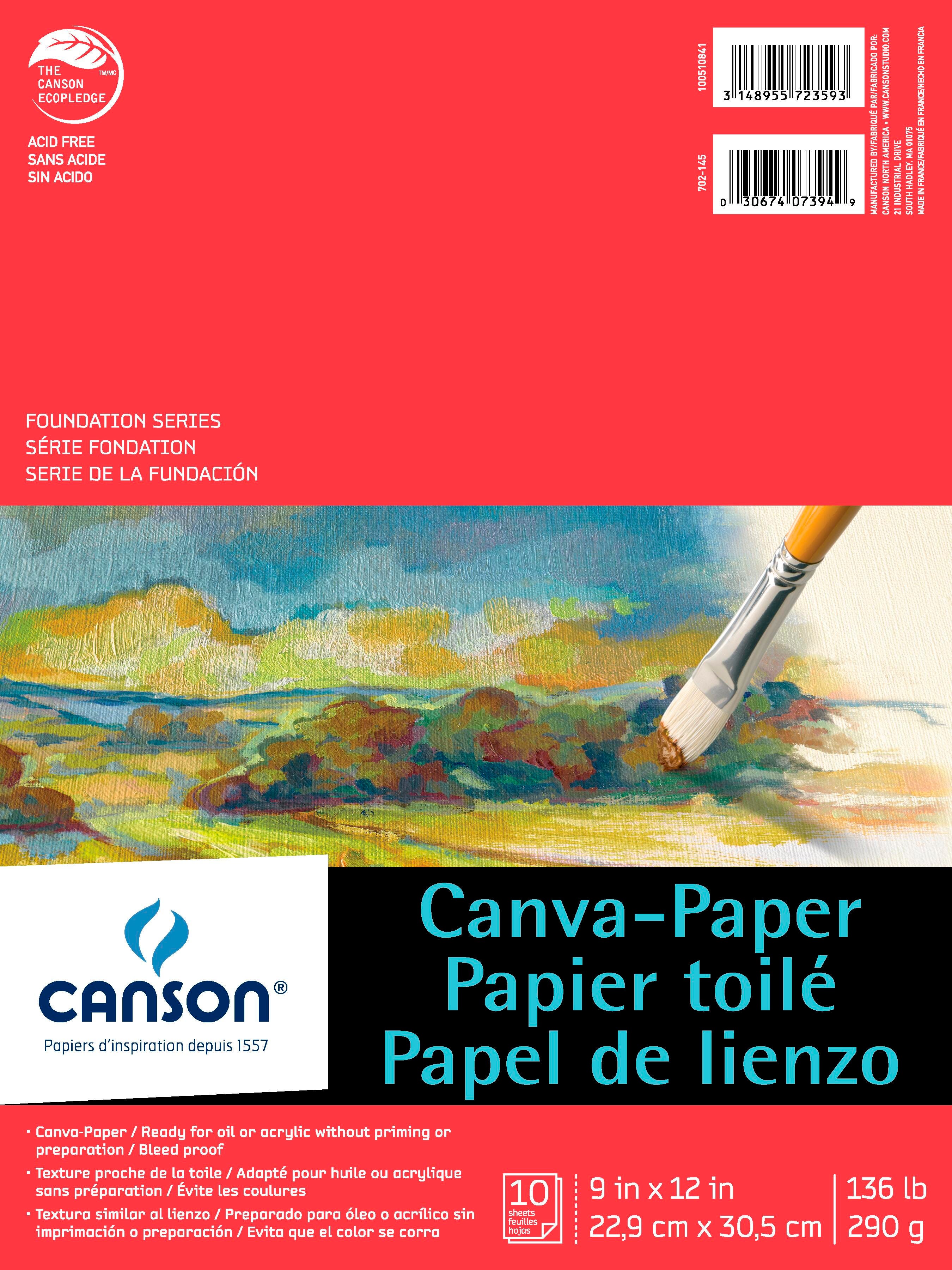 Canvas Pad, Item Number 417151