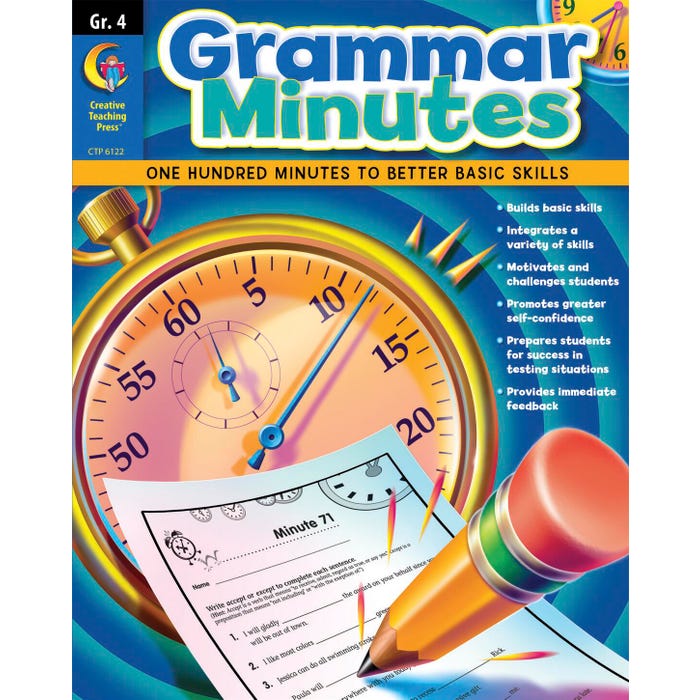 Creative Teaching Press Grammar Minutes, Grade 4