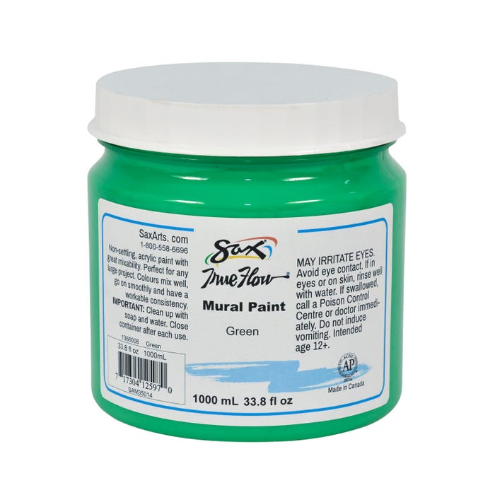 Sax Acrylic Mural Paint, 33.8 Ounces, Green