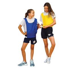 Sportime Full Pinnie, 22 x 12 Inches, Grades 4 and Up, Red 008915