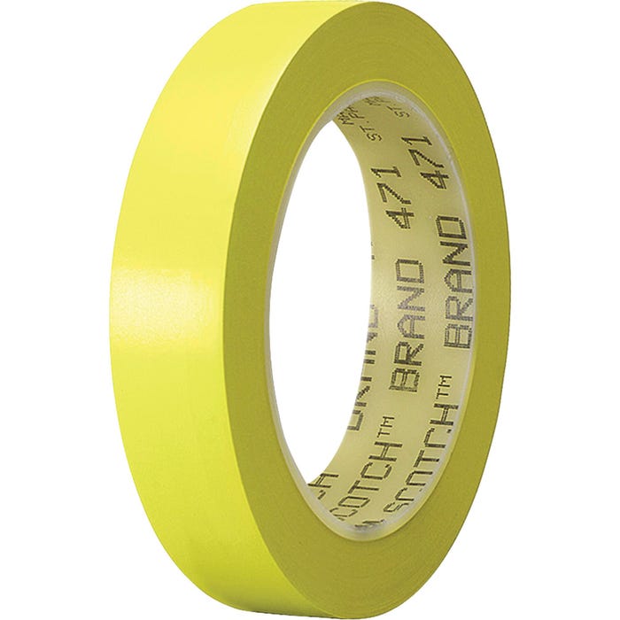 Scotch Marking Tape, 1 in x 108 ft, Yellow