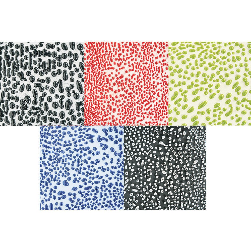 AMACO Crawls Glazes, Assorted Colors, Set of 5 2215903