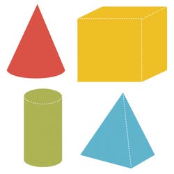AccuCut 2-D Geometric Die Set #2, Large, Set of 4