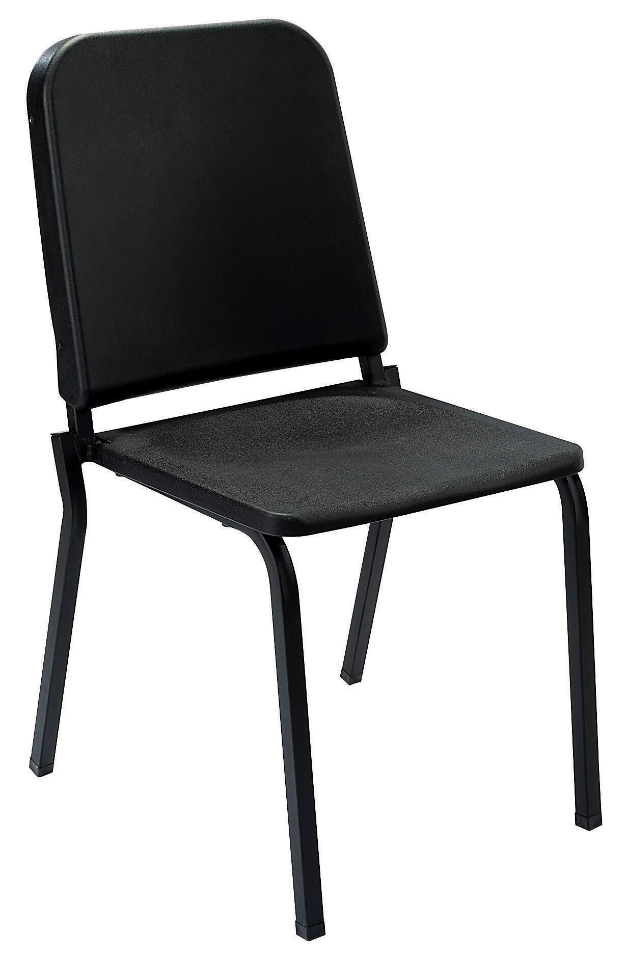 National Public Seating Melody 18 Inch Music Chair, Black 678773