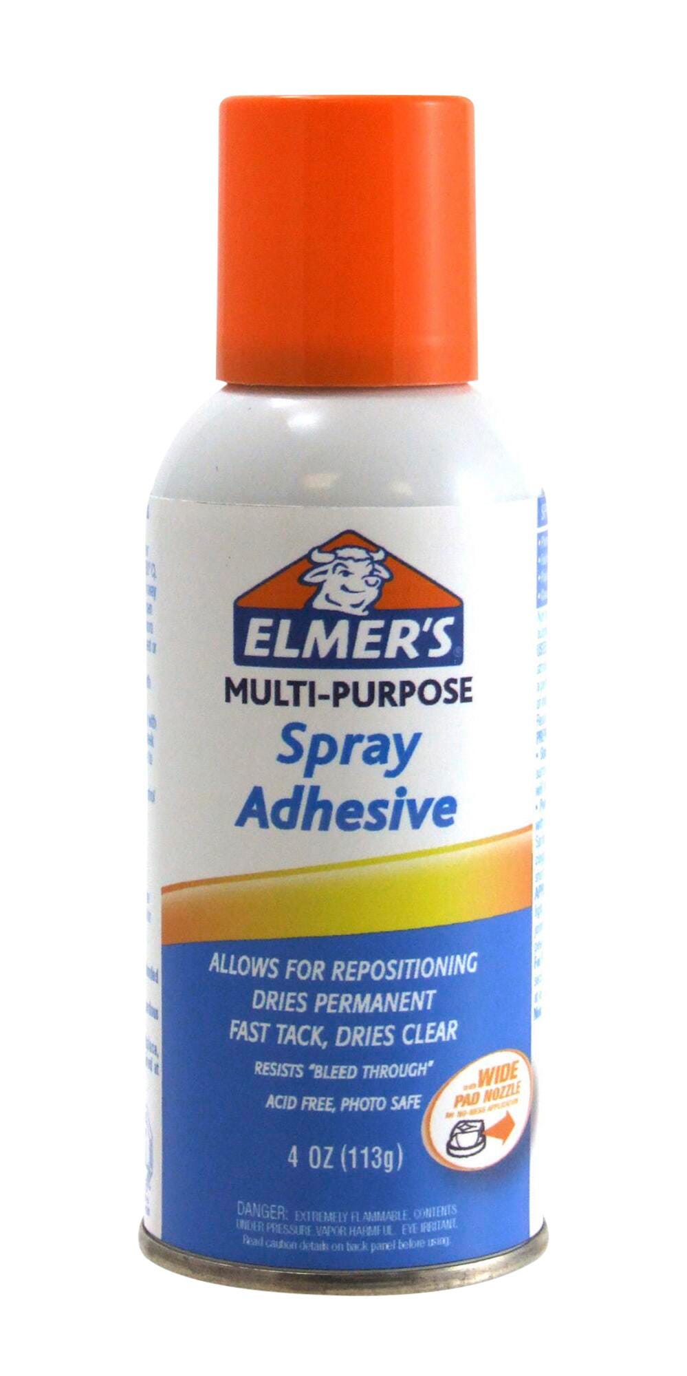 Elmer's Multi-Purpose Spray Adhesive, 4 Ounces 2040890