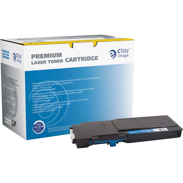 Elite Image Laser Toner Cartridge - Alternative for Dell - Cyan - 1 Each - 4000 Pages Elite Image Laser Toner Cartridge - Alternative for Dell - Cyan - 1 Each - 4000 Pages