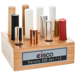 Eisco Labs Density Identification Cylinder Set, 12 Pieces