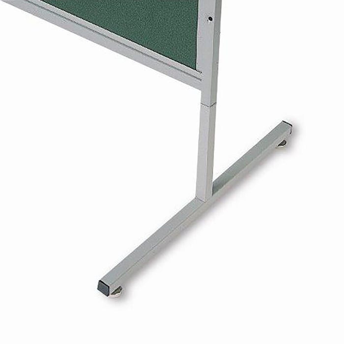 The Miller Group Multiplex Display Panel Feet, for 48 x 66 Inch Multiplex Panels, Gray