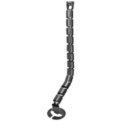 Lorell Universal Cable Control Spine, Under-desk Mount, 2 x 33 Inch, Black