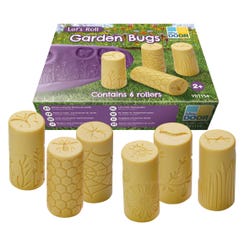 Yellow Door Let's Roll Garden Bugs Rollers, Set of 6 2150985