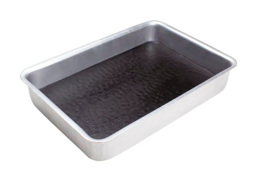 United Scientific Dissecting Pan, Aluminum, with Black Wax, 13 x 9-1/2 x 2 Inches, Item Number 2089941