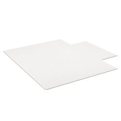 ES Robbins Natural Origins Chair Mat for Low Pile Carpet, 45 x 53 Inches with Lip, Clear
