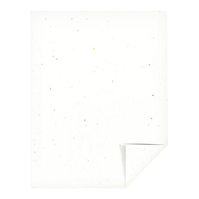 Astrobrights Stardust White Paper, 8-1/2 x 11 Inches, 24 lb, Ream