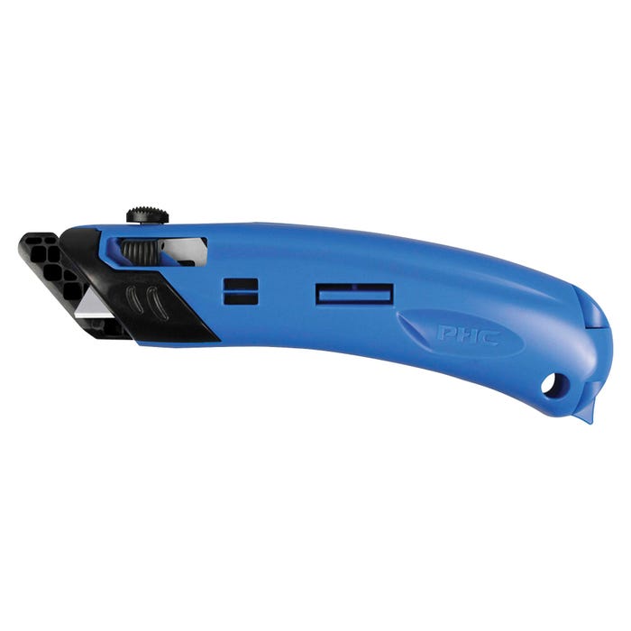 Pacific EZ4 Ambidextrous Safety Cutter, Blue and Black