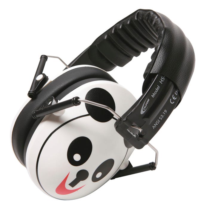 Califone Hush Buddy HS-PA Earmuff Hearing Protector Panda