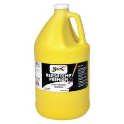 Sax Versatemp Premium Heavy-Bodied Tempera Paint, 1 Gallon, Yellow 1592732
