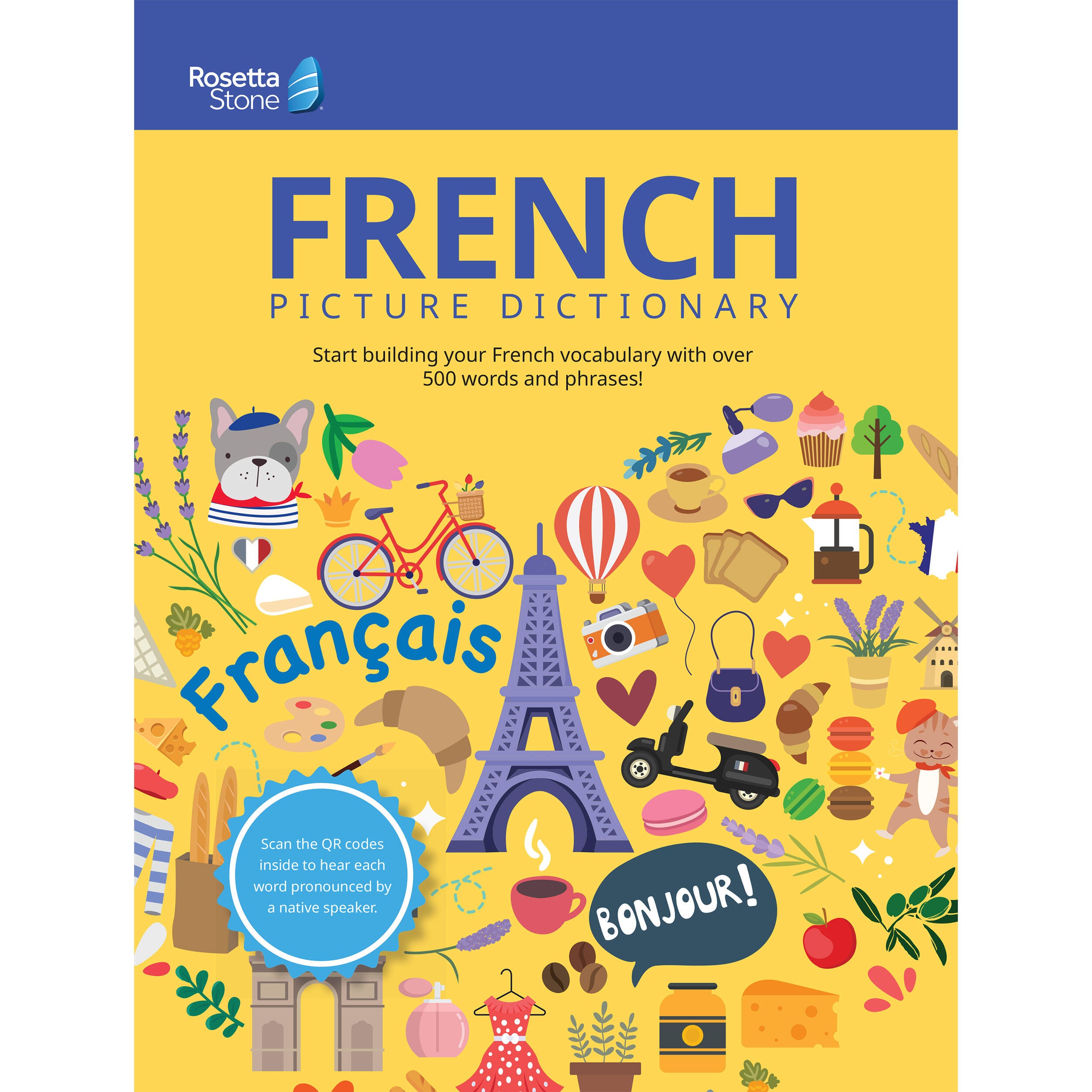 Image for Carson Dellosa Rosetta Stone French Picture Dictionary, 80 Pages from School Specialty
