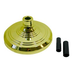 Image for Annin Admiral Liberty Uni-Size Flag Stand, Plastic, Gold Finish from School Specialty