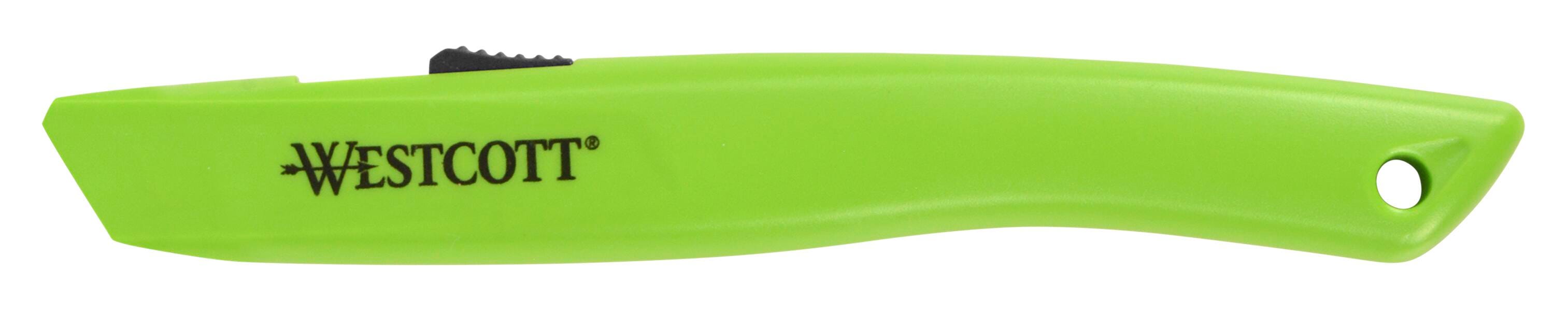 Image for Westcott Safety Blade Retractable Ceramic Box Cutter, Non-Replaceable Blade from School Specialty