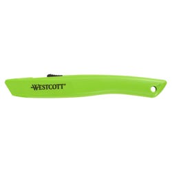 Image for Westcott Safety Blade Retractable Ceramic Box Cutter, Non-Replaceable Blade from School Specialty