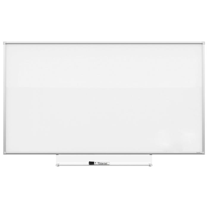 Quartet Silhouette Total Erase Board, Wide Format, 85 x 48 Inches, White