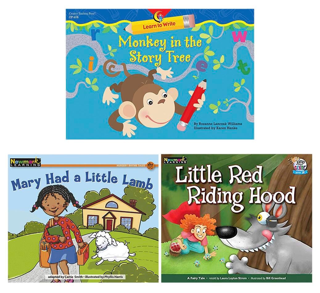 Achieve It! Multipublisher Guided Reading Level A: Variety Pack, Grades K, Set of 16, Item Number 2097330