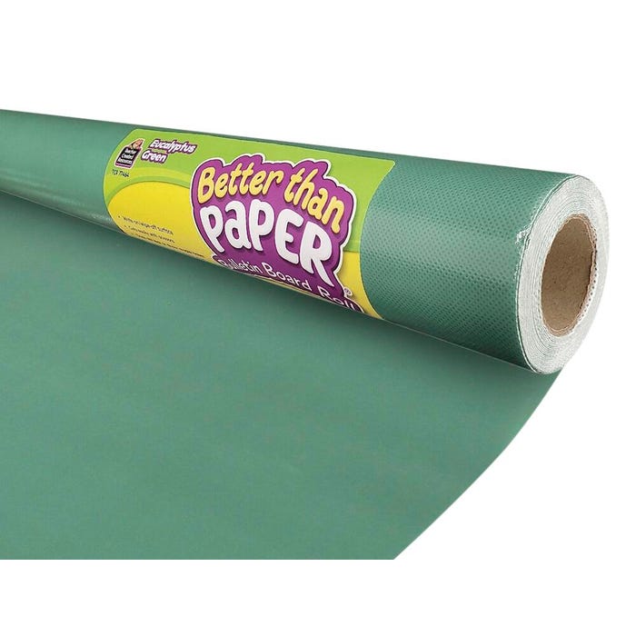 Teacher Created Resources Eucalyptus Green Better Than Paper Bulletin Board Roll