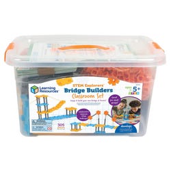 Learning Resources STEM Explorers Bridge Builders Classroom Set