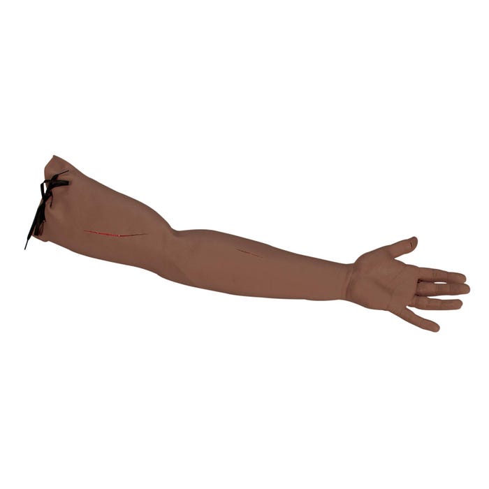 Life/form Suture and Stapling Practice Arm, Dark Skin Tone