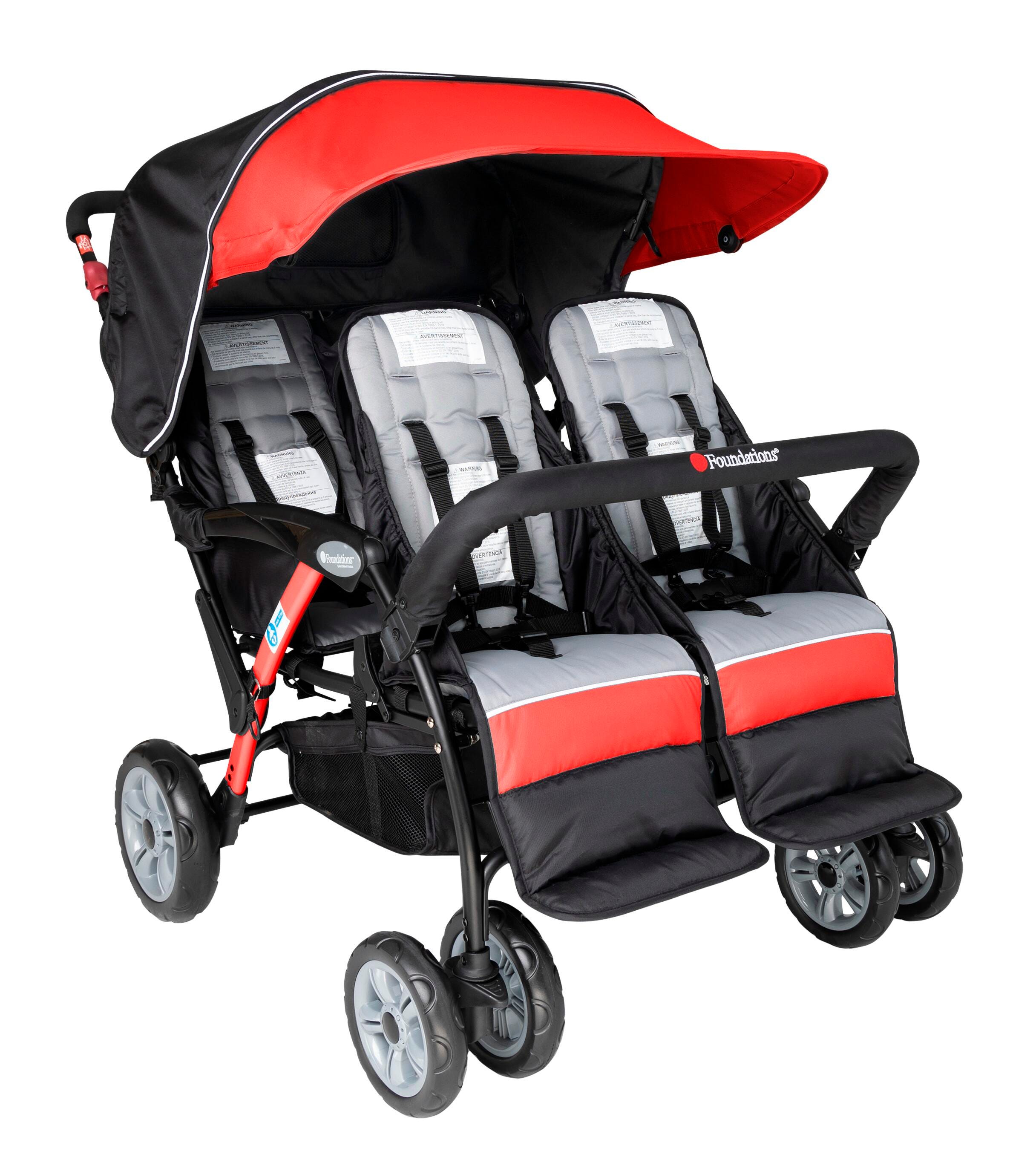 Foundations Quad Sport Stroller, 48-1/2 x 33 x 39-1/2 Inches 4000547