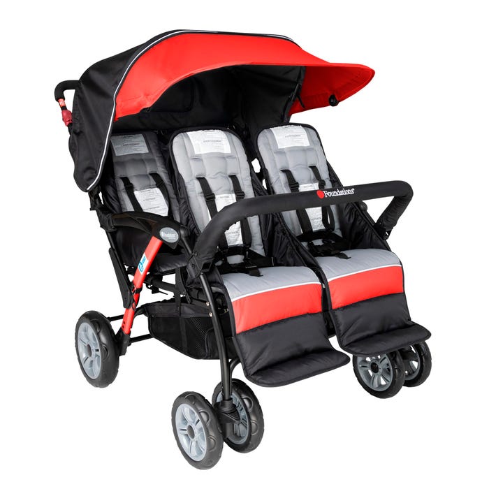 Foundations Quad Sport Stroller, 53 x 32-1/2 x 46-1/2 Inches