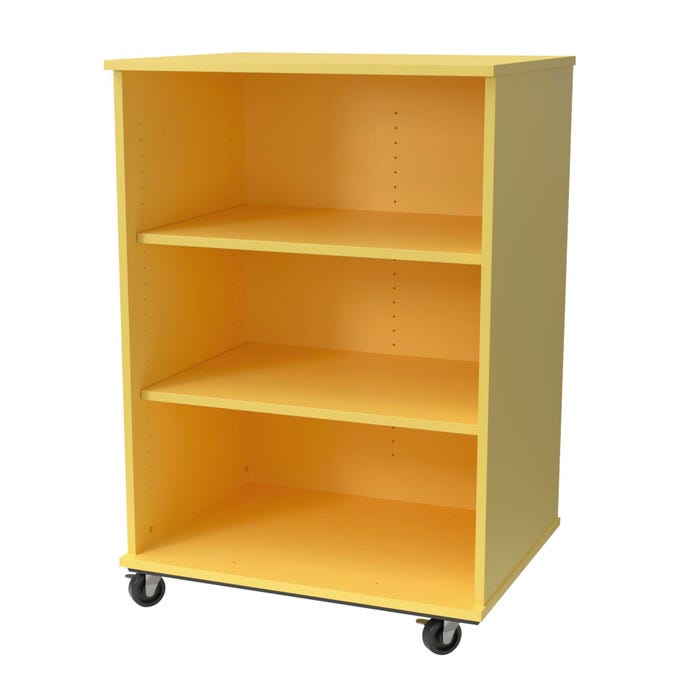 Classroom Select Expanse Series Storage Bookcase with Casters, Single Sided