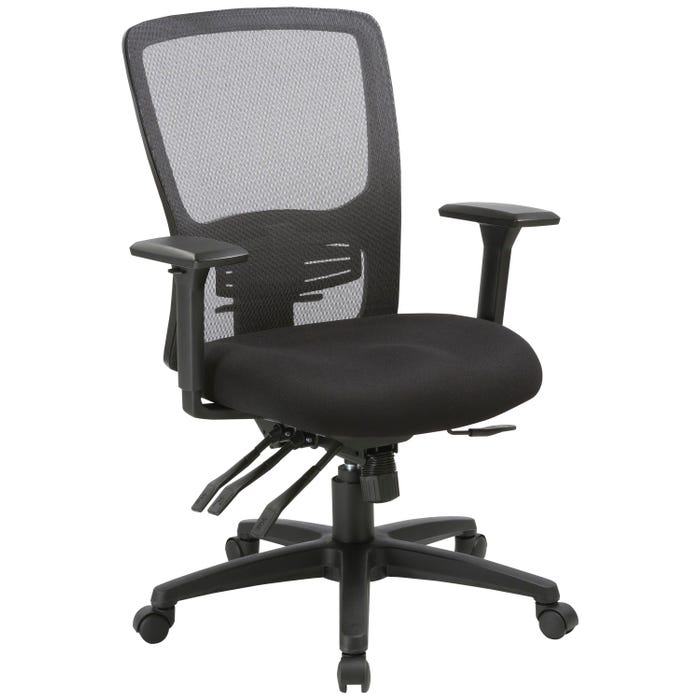 Lorell High-back Mesh Chair -- Chair, High-Back, 28-1/2"Wx28-1/2"Lx45"H, Black