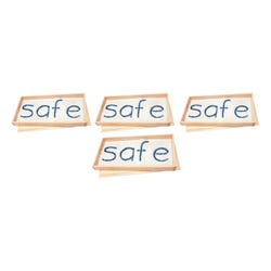 Primary Concepts Word Formation Sand Trays, Set of 4, Item Number 1567651