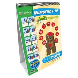 NewPath Learning Numbers 1 to 10 Flip Charts, Item Number 1399629