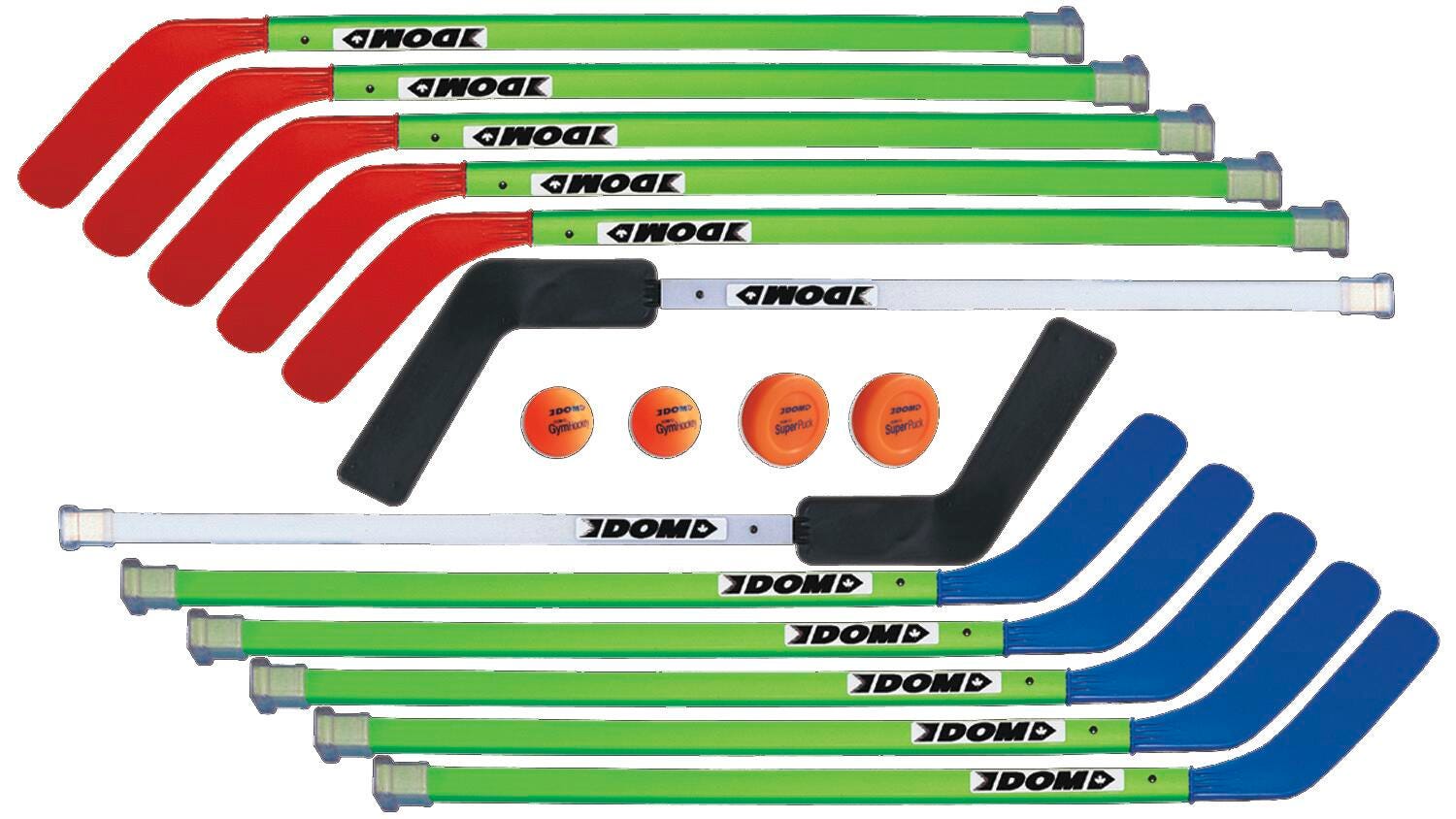 Image for DOM Junior Goalie Stick, 36 Inches, White/Black from School Specialty