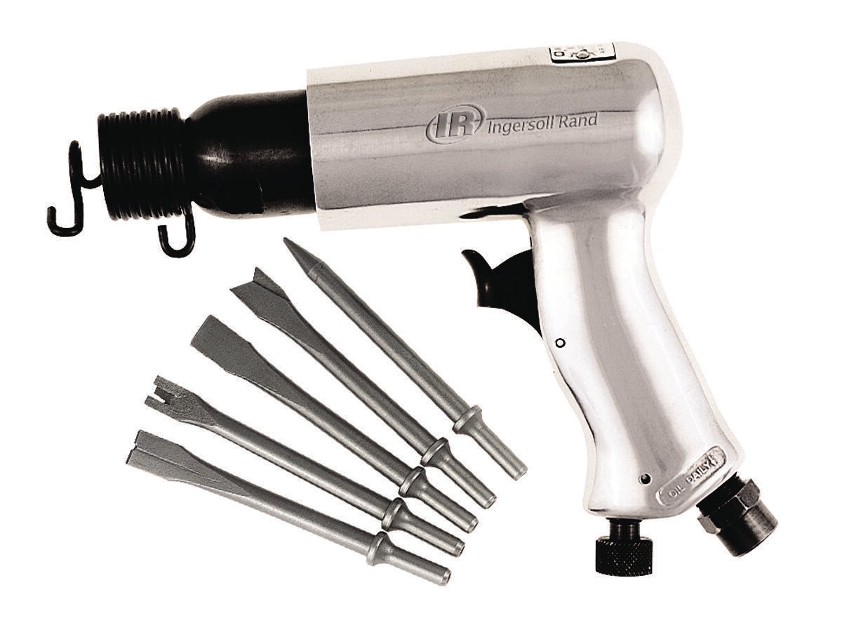Ingersoll Rand 116K Standard-Duty Air Hammer Kit with 5-Piece Chisel Set