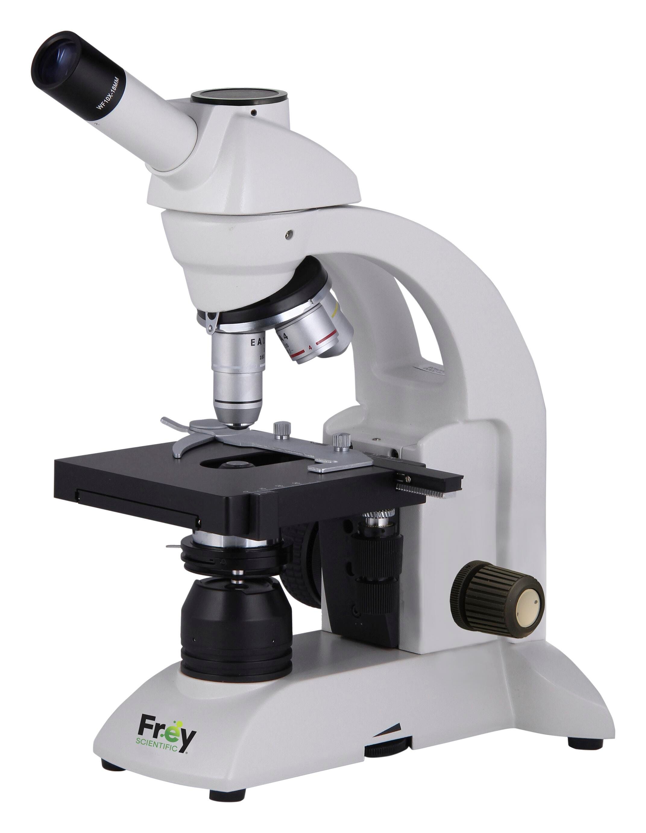 Frey Scientific 200 Advanced Cordless Microscope, 4X, 10X, 40XR Objective, Item Number 2092346