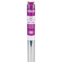 Grafix Dura-Lar Clear Film Roll, 40 Inches x 25 Feet, 0.005 Inch Thickness, Item Number 2105217