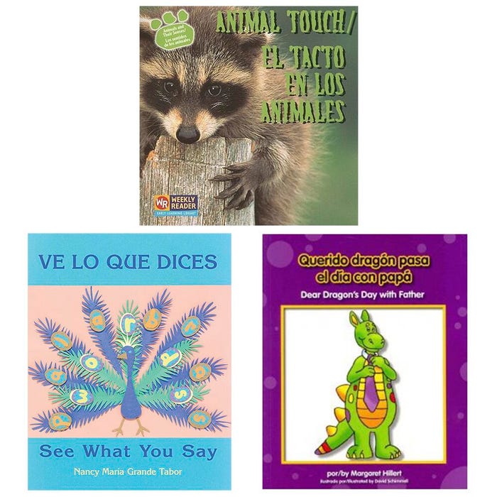 Achieve It! Dual Language English-Spanish: Variety Book Pack, Grade K to 2, Set of 10