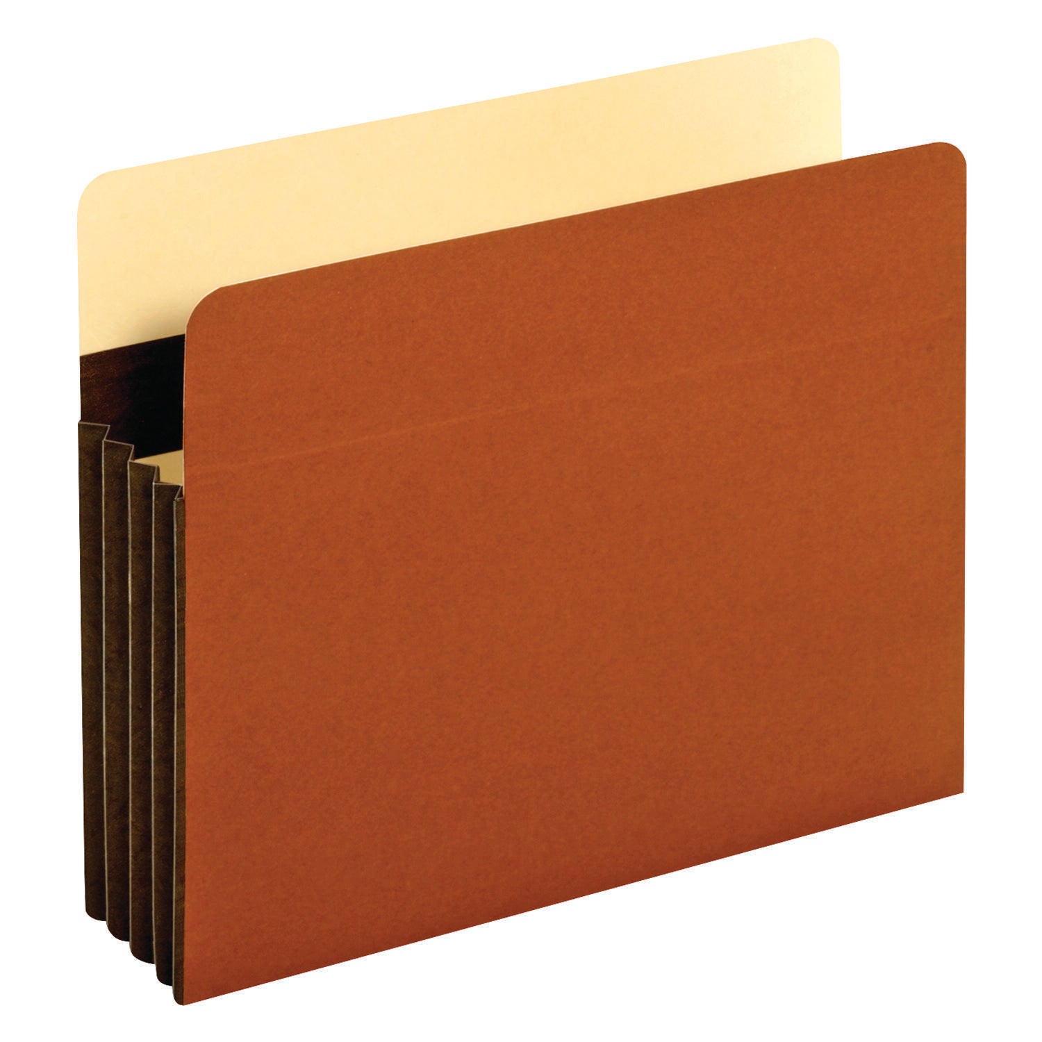 Image for Pendaflex Heavy Duty File Pocket, Letter Size, 3-1/2 Inch Expansion, Brown, Pack of 10 from School Specialty