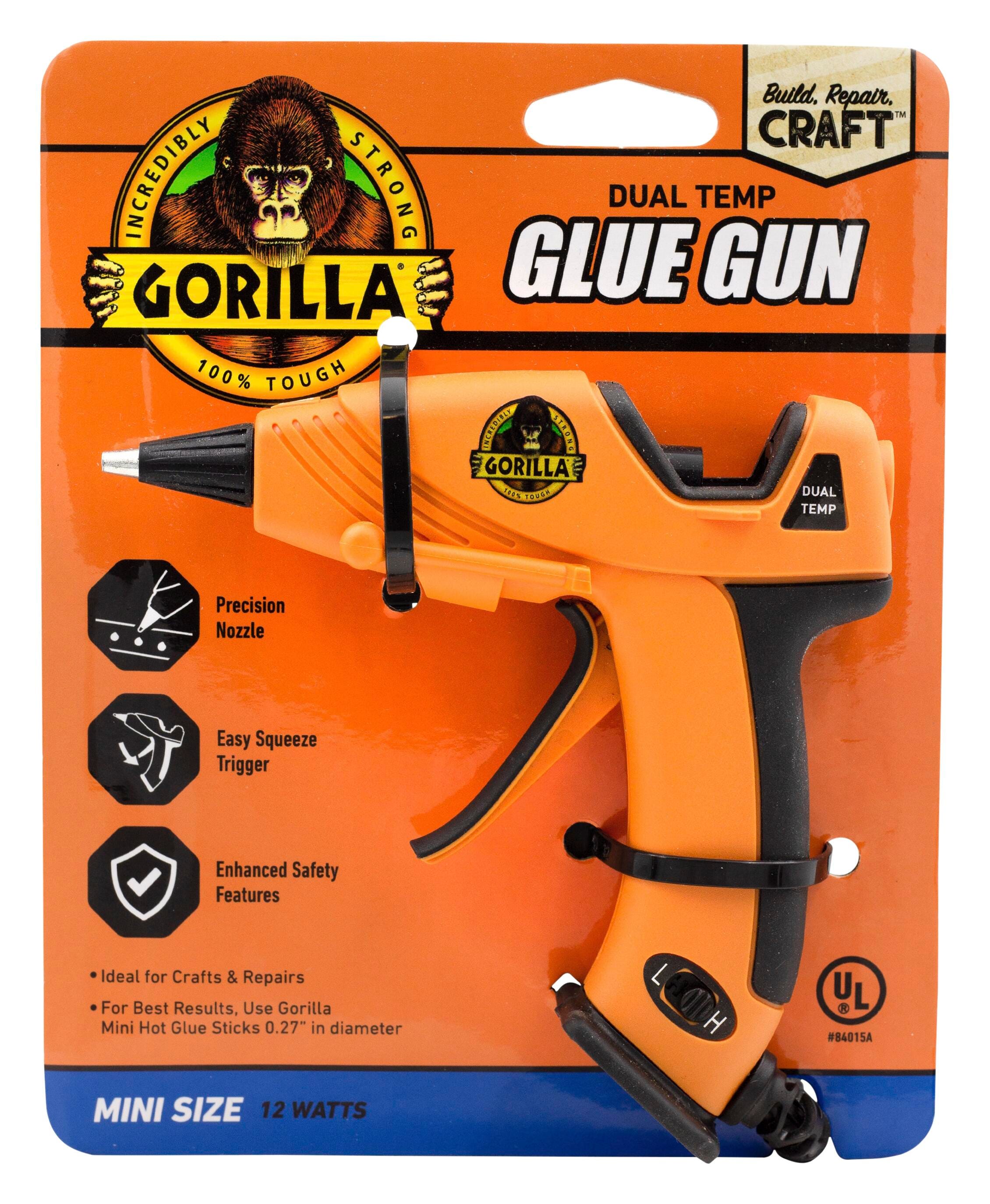 Gorilla Glue Mini Dual Temp Hot Glue Gun 2144203
