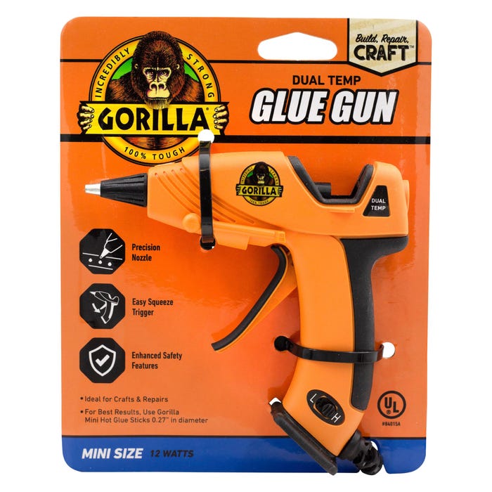 Gorilla Glue Mini Dual Temp Hot Glue Gun
