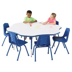 Classroom Select Activity Table, Flower, 60 x 60
