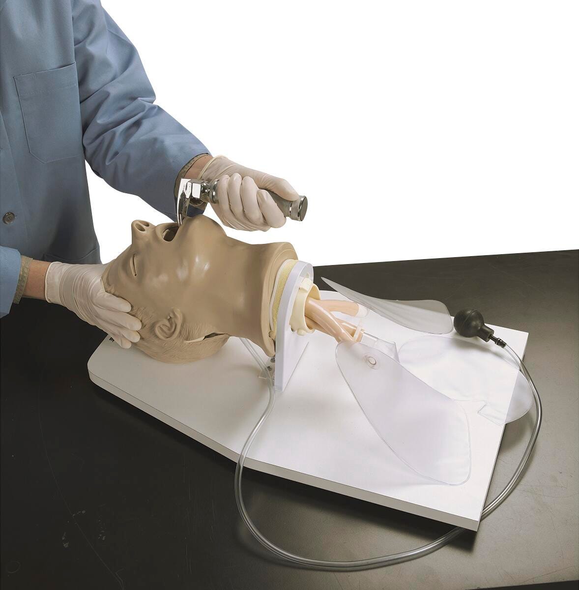 Image for Life/form® Airway Larry Adult Airway Management Trainer with Stand from School Specialty